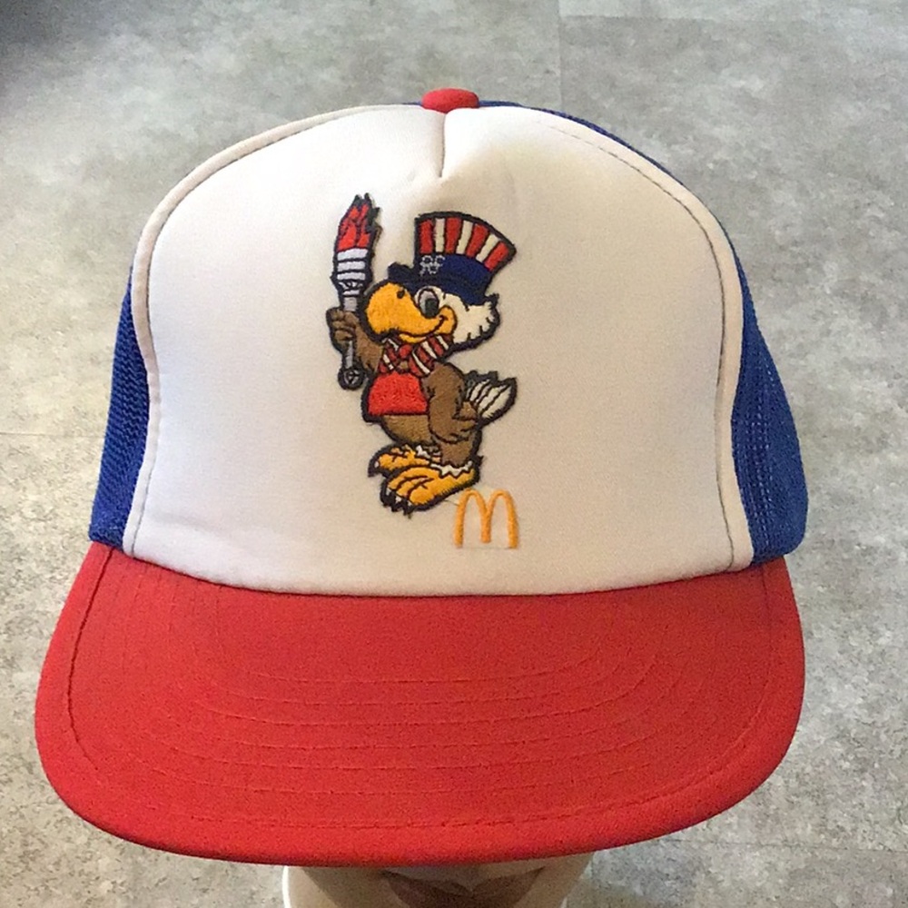 1984 summer Olympics mcdonalds baseball cap hat
